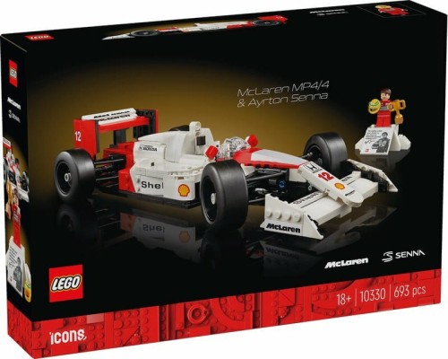 Przejdź do produktu LEGOÂ® Icons - McLaren MP4/4 i Ayrton Senna