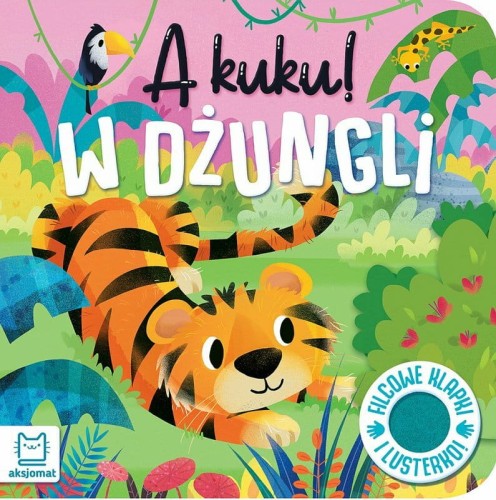 Przejdź do produktu A kuku! W dżungli. Filcowe klapki i lusterko