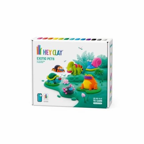 Przejdź do produktu HEY CLAY_ZEST_EGZOTYCZNE ZWIERZĘTA_15PAK_CEE