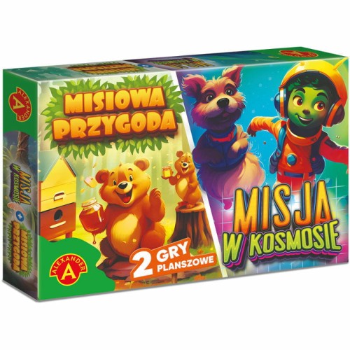Przejdź do produktu Misiowa przygoda, Misja w kosmosie gra planszowa A
