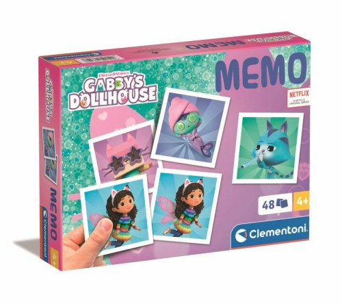 Przejdź do produktu Clementoni Memo Koci Domek Gabi. Gabby's Dollhouse