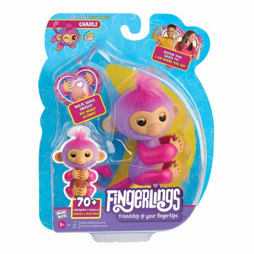 Przejdź do produktu FINGERLINGS 3117 Małpka fioletowa - Charlie