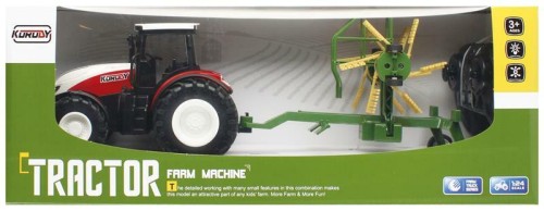 Przejdź do produktu Traktor zdalnie sterowany z przyczepą Mega Creativ