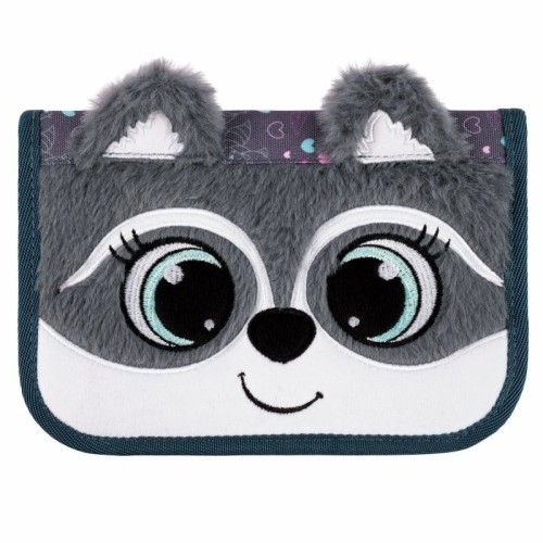 Przejdź do produktu Piórnik dwuklapkowy bez wyposażenia Bambino Racoon