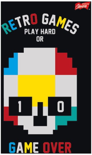 Przejdź do produktu Zeszyt A5 60k krata laminowany GAMER z lakierem mi