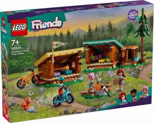 Przejdź do produktu LEGO 42624 FRIENDS Przytulne domki na letnim obozi