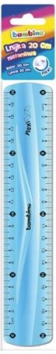 Przejdź do produktu Linijka BAMBINO standard 20cm Flexi MAJEWSKI, cena