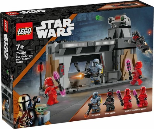 Przejdź do produktu LEGO 75386 STAR WARS Pojedynek Paza Vizsli i Moffa