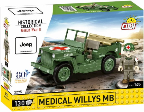 Przejdź do produktu COBI: HC WWII - Medical Willys Mb 130 Kl.
