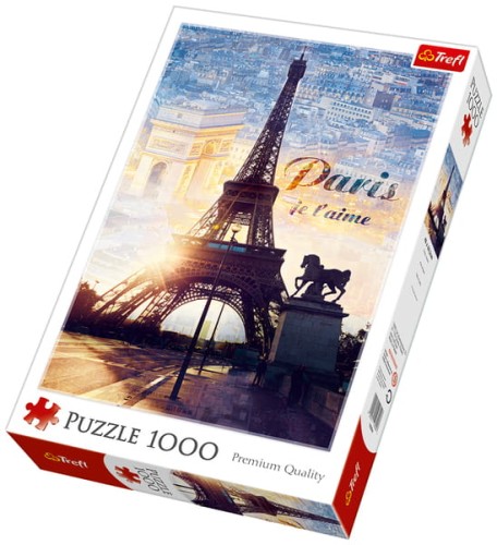 Przejdź do produktu Puzzle 1000el Paryż o świcie  10394 Trefl p6