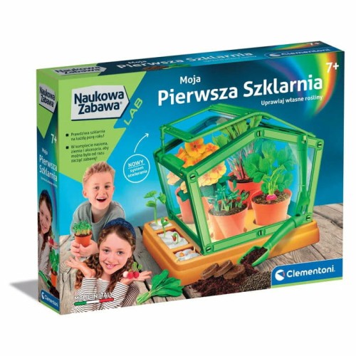 Przejdź do produktu Clementoni Naukowa zabawa. Moja Pierwsza Szklarnia