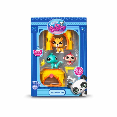 Przejdź do produktu Littlest Pet Shop Zestaw Dżungla 3 figurki