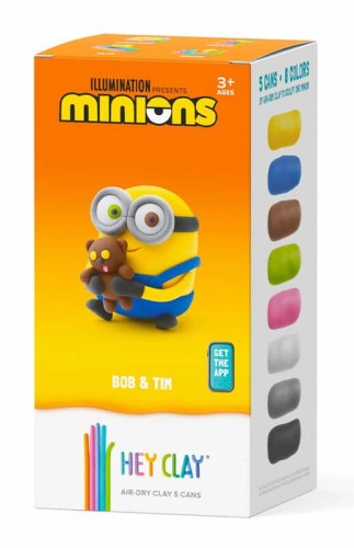 Przejdź do produktu HEY CLAY_FIG_MINIONKI_BOB I TIM+AKC._5PAK