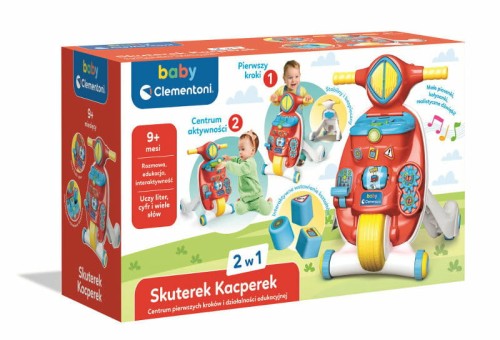 Przejdź do produktu Clementoni baby Skuterek Kacperek 50930