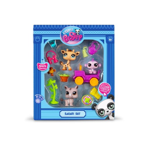 Przejdź do produktu Littlest Pet Shop Zestaw Safari 3 figurki