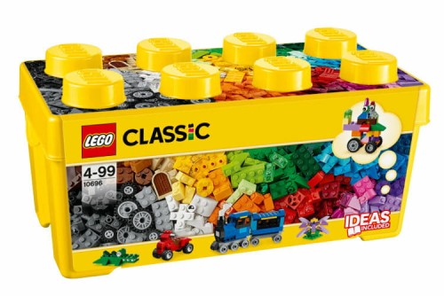 Przejdź do produktu LEGO 10696 CLASSIC Kreatywne klocki średnie pudełk
