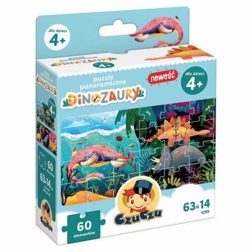 Przejdź do produktu Czu Czu Puzzle panoramiczne Dinozaury