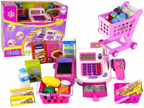 Przejdź do produktu Kasa sklepowa z akcesoriami 21 Lean Toys