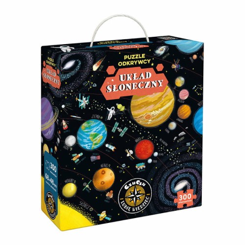 Przejdź do produktu PUZZLE 300EL ODKRYWCY UKLAD SLONECZNY CZU PUD