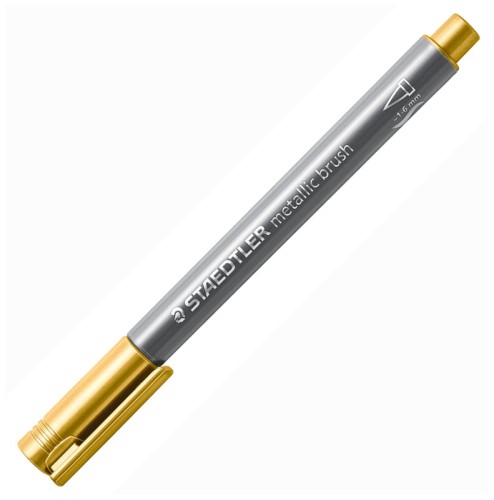 Przejdź do produktu Flamaster Pędzelkowy metalic brush złoty