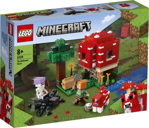 Przejdź do produktu LEGO 21179 MINECRAFT 2022 Dom w grzybie p6
