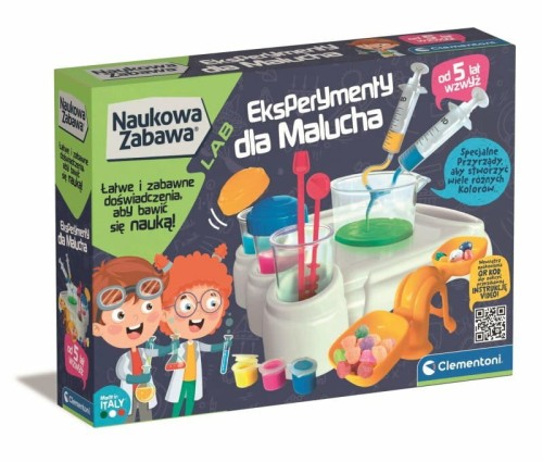Przejdź do produktu Clementoni Naukowa zabawa Eksperymenty dla Malucha