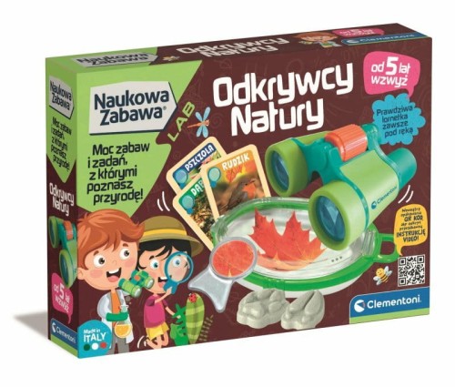 Przejdź do produktu Clementoni Naukowa zabawa. Odkrywcy Natury. Lab Ju