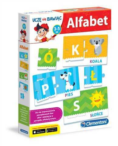 Przejdź do produktu Clementoni Uczę się bawiąc. Alfabet 60925