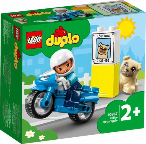 Przejdź do produktu LEGO 10967 DUPLO TOWN Motocykl policyjny p4