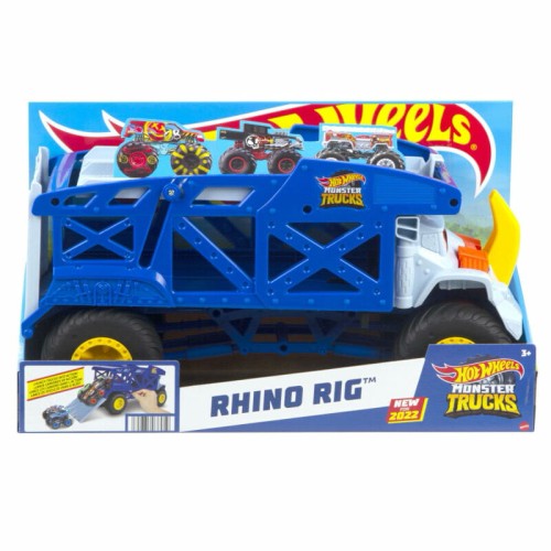 Przejdź do produktu Hot Wheels Monster Trucks Transporter Nosorożec Rh