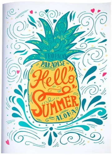 Przejdź do produktu Zeszyt A5 60k linia Summer Vibes, Strigo