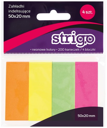 Przejdź do produktu STRIGO SSN006 KARTECZKI SAMOP. 50*20 200K NEON