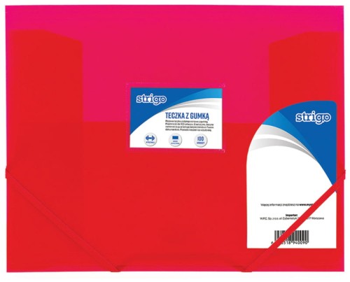 Przejdź do produktu STRIGO TECZKA Z GUMKą PP A4 RÓŻOWA