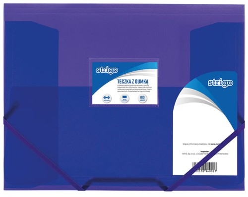 Przejdź do produktu STRIGO TECZKA Z GUMKą PP A4 FIOLETOWA (5)