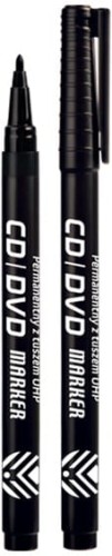 Przejdź do produktu Marker CD/DVD czarny z tuszem OHP (12szt.) KM111-V