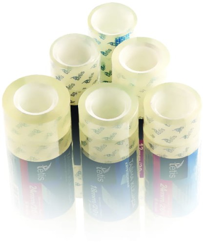 Przejdź do produktu Taśma samoprzylepna 24mm x 10m, Tetis
