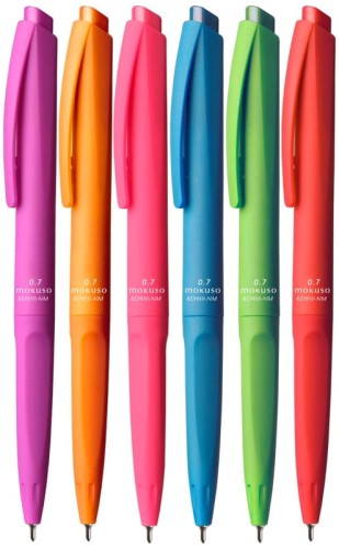 Przejdź do produktu Długopis 0,7mm mik kolor. obud. Mokuso wklad niebi