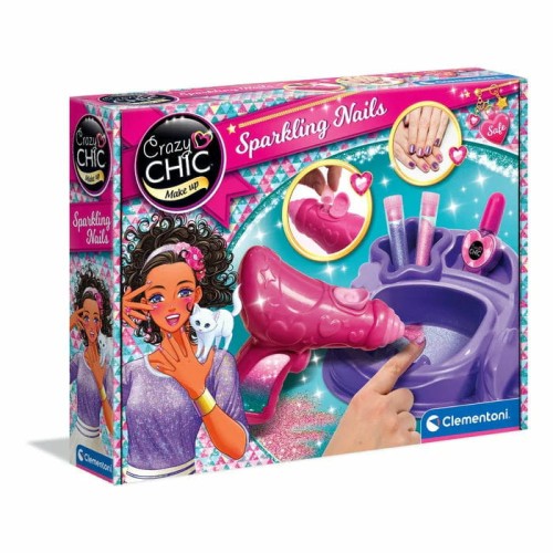 Przejdź do produktu Clementoni Crazy Chic Błyszczące paznokcie 78291 p