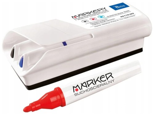 Przejdź do produktu Markery suchościeralne + ścierak magnetyczny KS110