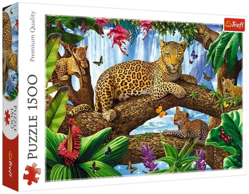Przejdź do produktu Puzzle 1500el Odpoczynek wśród drzew 26160 Trefl p