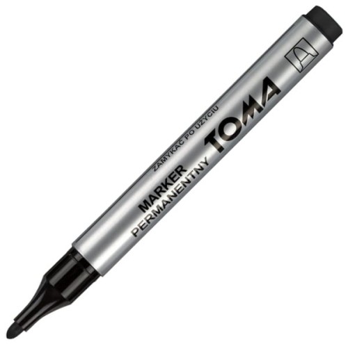 Przejdź do produktu Marker permanentny czar. okr.-końc. TO-090, Toma