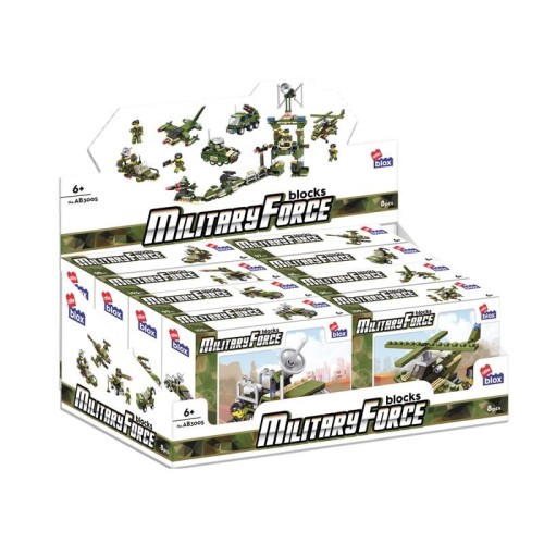 Przejdź do produktu Klocki konstrukcyjne Alleblox Military 96-104el 47