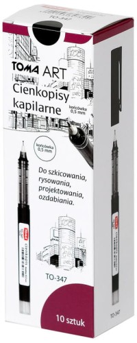 Przejdź do produktu CIENKOPIS KAPILARNY 0,5 czarny