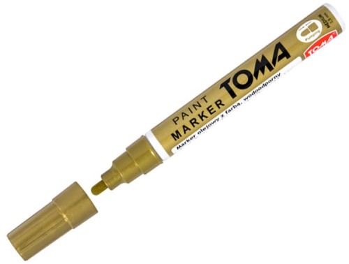 Przejdź do produktu Marker olejny Medium 2.5 mm złoty 440, Toma