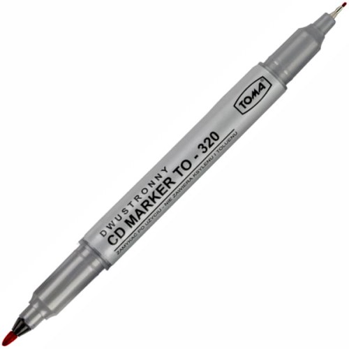 Przejdź do produktu MARKER CD DWUSTR.TOMA CZER.