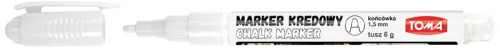Przejdź do produktu MARKER KREDOWY TOMA 1.5MM BIAŁY