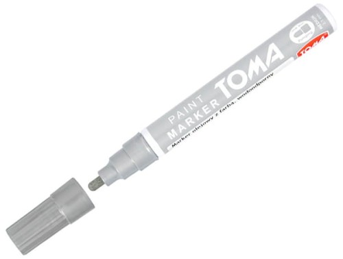 Przejdź do produktu Marker olejny Medium 2.5 mm srebrny 440, Toma