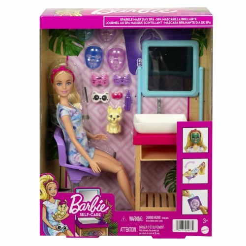 Przejdź do produktu Barbie Domowe SPA Zestaw maseczka HCM82 MATTEL p3