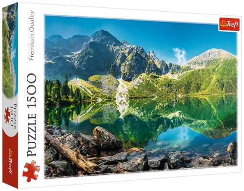 Przejdź do produktu Puzzle 1500el Jezioro Morskie Oko, Tatry, Polska 2