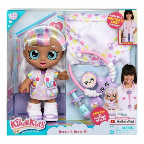 Przejdź do produktu Kindi Kids Lalka Marsha Mello przebranie lekarza 5